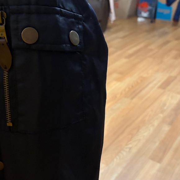 FuYuKai Black Bomber Jacket with Patches - Picture 9 of 9